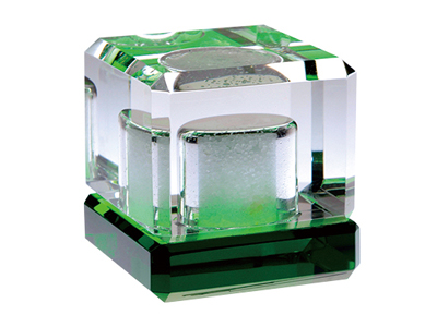 クリスタルのお墓<br>「夏もよう」グリーン