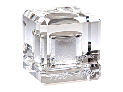 クリスタルのお墓<br>「風あざみ」透明